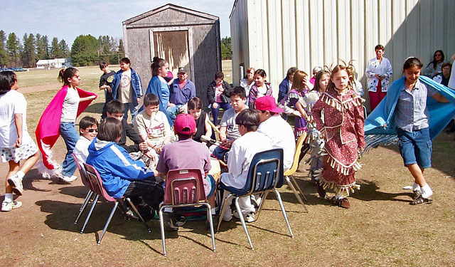 Ojibwe Drum Circle - 1998