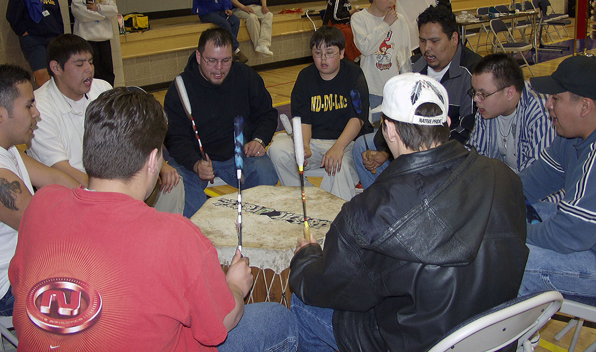 Ojibwe Drum Circle - 2003